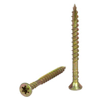 Senco No. 8 X 2 in. L Rex Yellow Zinc Wood Screws 1000 pk