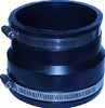 Fernco Schedule 40 3 in. Hub X 3 in. D Hub PVC 4 in. Flexible Coupling 1 pk