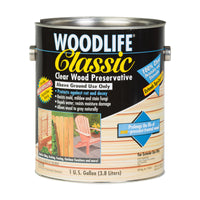 Woodlife Classic Clear Water-Based Wood Preservative 1 gal. (Pack of 4)