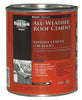 Black Jack Gloss Black Patching Cement All-Weather Roof Cement 1 Qt.