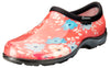 Sloggers 5120ffncl08 Size 8 Women'S Coral Floral Fun Print Rain & Garden Shoe