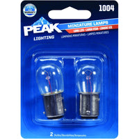 Peak Long Life Incandescent Courtesy/Glove/License/Trunk Miniature Automotive Bulb 1004