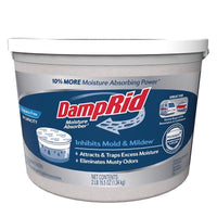 Damp Rid Fg50t 4 Lb Frangrance Free Hi-Capacity Moisture Absorbers