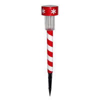 Alpine LED Candycane Stake Christmas Decoration Multicolored Plastic 1 pk (Pack of 48)