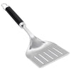 Weber Precision Stainless Steel Black/Silver Grill Spatula 1 pc