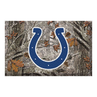 NFL - Indianapolis Colts Camo Rubber Scraper Door Mat