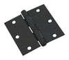 National Hardware 3-1/2 in. L Oil Rubbed Bronze Door Hinge 3 pk