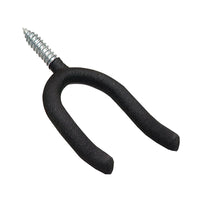 Crawford 4.88 in. L Vinyl Coated Black Steel Large Super Tool Hook 50 lb. capacity 1 pk