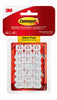 COMMAND DECOR CLIP WHT 40/PK