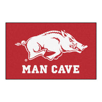 University of Arkansas Man Cave Rug - 5ft. x 8 ft.