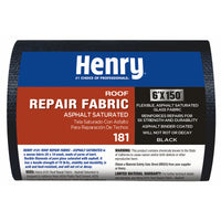 Henry Black Resin Coated Fiberglass Patching Fabric