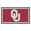 University of Oklahoma 3ft. x 5ft. Plush Area Rug