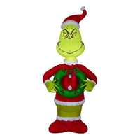 Gemmy Airblown Santa Grinch 3.5 ft. Inflatable