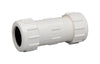 Homewerks Schedule 40 1-1/2 in. Compression X 1-1/2 in. D Compression PVC Coupling 1 pk