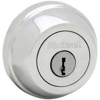 780 26 SMT SCAL SCS K3 1-Cyl Deadbolt - Polished Chrome