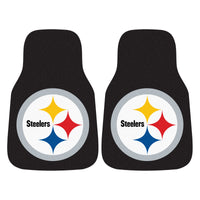 NFL - Pittsburgh Steelers Carpet Car Mat Set - 2 Pieces