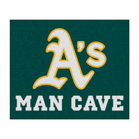 MLB - Oakland Athletics Man Cave Rug - 5ft. x 6ft.