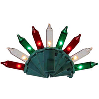 Celebrations Classic LED T5 Red/Green/Pure White 100 ct String Christmas Lights 24.75 ft.