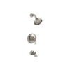 Kohler 1-Handle Brushed Nickel Tub and Shower Faucet