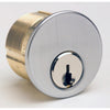 Kaba Ilco KW9 Chrome Brass Mortise Cylinder Keyed Alike (Pack of 10).