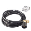 GHP Dyna-Glo Black Metal Extension Hose/Fuel Filter Kit