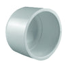 Charlotte Pipe 1/2 in. Socket x 1/2 in. Dia. Socket PVC Cap (Pack of 25)