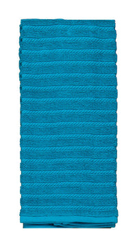 Kay Dee Cooks Kitchen Teal Cotton Terry Towel (Pack of 6)