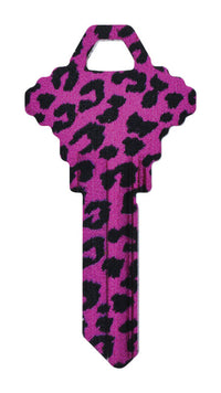 Hillman DIVA Leopard House/Office Universal Key Blank Single (Pack of 6).