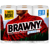 BRAWNY Tear-A-Square Paper Towels 80 sheet 2 ply 6 pk (Pack of 4)