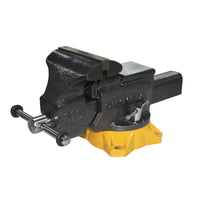 Olympia Tools 6 in. Steel Mechanics Vise 270 deg Swivel Base