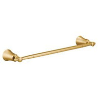 BRUSHED GOLD 24" TOWEL BAR