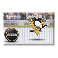 NHL - Pittsburgh Penguins Rubber Scraper Door Mat