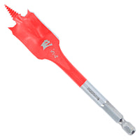 Diablo 3/4 in. X 4 in. L High Speed Steel Clean Wood Spade Bit Hex Shank 1 pk