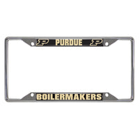 Purdue University Metal License Plate Frame