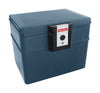 First Alert Steel Gray Key Lock Waterproof File Chest 0.62 cu. ft. Capacity, 13 H x 16.25 W in.