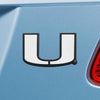 University of Miami 3D Chromed Metal Emblem