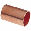 Elkhart 1/2 in. Sweat  x 1/2 in. Dia. Sweat Copper Coupling with Stop