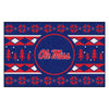 University of Mississippi (Ole Miss) Holiday Sweater Rug - 19in. x 30in.