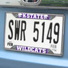 Kansas State University Metal License Plate Frame