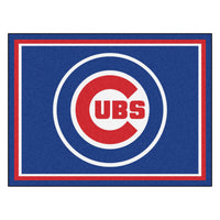 MLB - Chicago Cubs 8ft. x 10 ft. Plush Area Rug