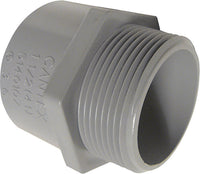 Cantex 1-1/2 in. D PVC Male Adapter 1 pk