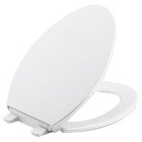 Kohler Brevia Elongated White Plastic Toilet Seat