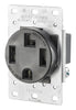 Leviton 30 amps 125/250 V Duplex Black Outlet 14-30R 1 pk