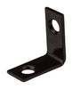 National Hardware 1 in. H X 0.5 in. W X 0.07 in. D Black Steel Inside Corner Brace