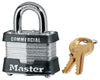 Master Lock 3KA 1-9/16 in. W Laminated Steel 4-Pin Cylinder Padlock Keyed Alike