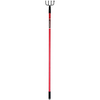 Bond 4 Tine Steel Hand Cultivator 54 in. Fiberglass Handle