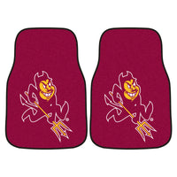 Arizona State University Sun Devils Carpet Car Mat Set - 2 Pieces