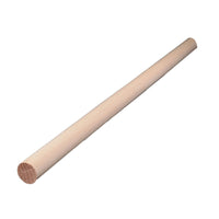 Alexandria Moulding Round Ramin Hardwood Dowel 7/8 in. Dia. x 36 in. L Brown (Pack of 6)