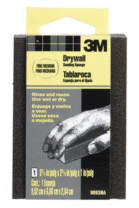 3M 3-3/4 in. L X 2-5/8 in. W X 1 in. Fine/Medium Small Area Sanding Sponge