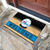 NBA - Philadelphia 76ers Rubber Door Mat - 18in. x 30in.